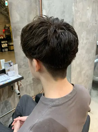 パーマ メンズ ⚡️メンズパーマ特化 mens支持◎/忠地のヘアスタイル