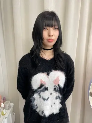 ロング カラー レイヤーカット🎀 kanaのヘアスタイル