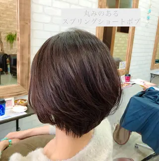 ショート 若山 敦のヘアスタイル