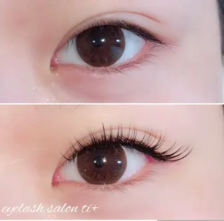 マツエク・マツパ eyelash salon ti+所属・ti+ itoのマツエク・マツパデザイン