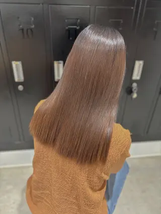 セミロング 須藤 萌のヘアスタイル