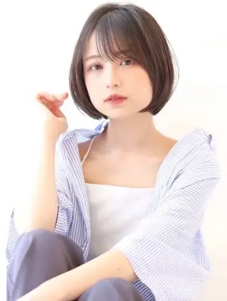 ミディアム オーロ 中島のヘアスタイル