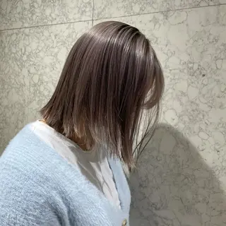 ミディアム カラー パーマ ヘアアレンジ メンズ キッズ ネイル マツエク・マツパ 髪質改善🇰🇷 レイヤーカット/梅田のヘアスタイル