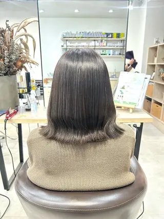 ミディアム 光を纏うツヤ感ロング Natsuki🤍のヘアスタイル