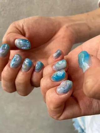 ネイル ナチュラル透明感🌱 小山美樹子のヘアスタイル