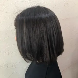 ミディアム カラー ENIF ヤマグチアツコのヘアスタイル