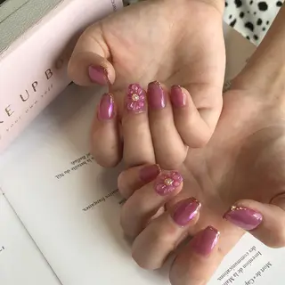 ネイル 黒葛原 めぐみのネイルデザイン