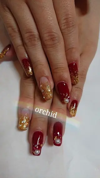 ネイル orchid ♡オーキッドのネイルデザイン