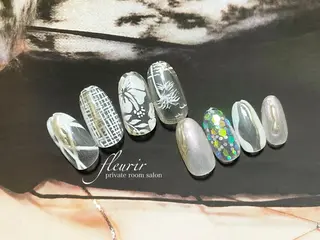 ネイル フルリール 【プライベートサロンのネイルデザイン