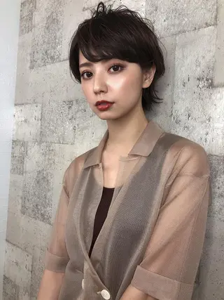 ミディアム カラー ルービック 奈良のヘアスタイル