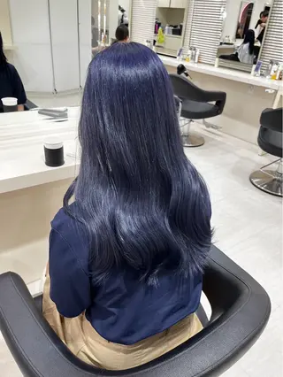 ロング カラー 🇰🇷韓国hair 🇰🇷wakaのヘアスタイル