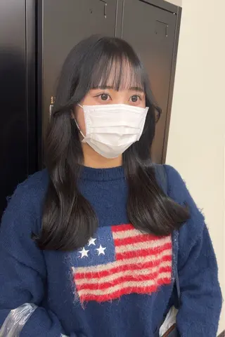 ロング カラー GRAN LUSSO岡山駅前【グランルッソ】所属・GRAN LUSSO 【MIHARU】のヘアスタイル