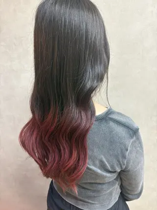 ロング カラー number＋所属・number＋ / 璃々花のヘアスタイル