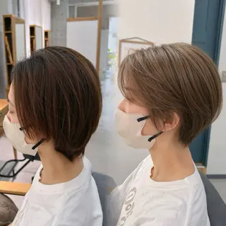 ショート tyto hair&eyelash所属・関 柚花子のヘアスタイル
