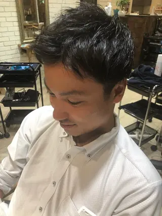 メンズ flammeum三軒茶屋店所属・あおき まなのヘアスタイル