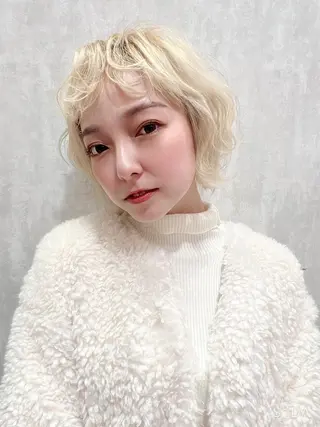 ショート ヘアアレンジ lien ヒジリのヘアスタイル
