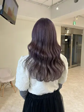 ロング デザインカラー /るあんのヘアスタイル