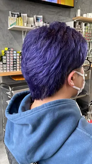 ショート SEPHILE所属・メンズ韓国ヘア👹 KAJIのヘアスタイル