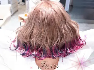 ショート カラー Re:ta Hair 飯田淳平のヘアスタイル