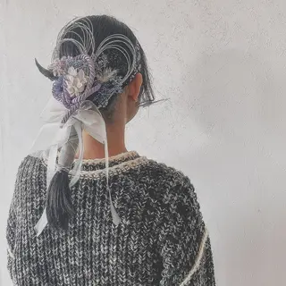 ヘアアレンジ KANA 駐車場ありお子様歓迎のマツエク・マツパデザイン