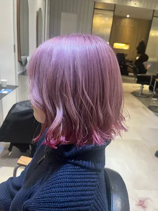 カラー La fith hair chrome 大宮店所属・髪質改善ケア🤍小川 友香のヘアスタイル