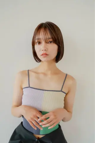ショート カラー OLSEN D.B.A BALLOON HAIR所属・表参道OLSEN✂︎ nanamiのヘアスタイル
