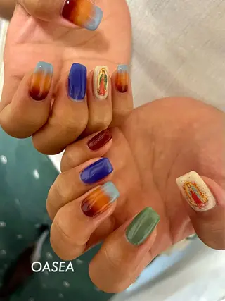 ネイル 🌞💜 KAORI 🌴のネイルデザイン