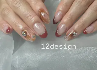 ネイル 12 designのネイルデザイン