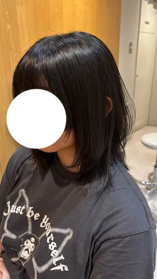 ミディアム 江副 朱星のヘアスタイル