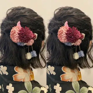 ミディアム ヘアアレンジ 髪質改善period.所属・いしかわまい🎀 髪質改善特価サロンのヘアスタイル