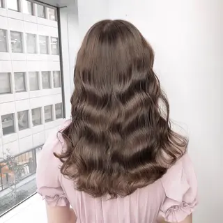 セミロング 髪質改善/艶カラー 前川南のヘアスタイル