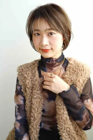 ショート カラー 髪質改善shoma mikiのヘアスタイル
