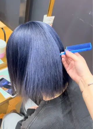 ショート カラー ハイトーン、カラー 特化⟡.·すわ☁️のヘアスタイル