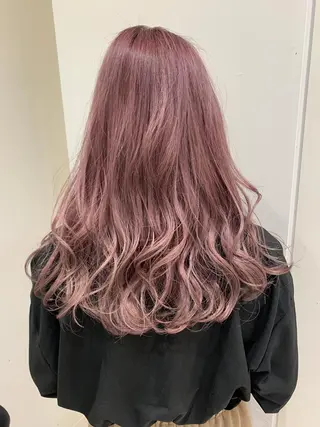 ロング カラー Le'a渋谷所属・インナーエクステ渋谷 🦋KAJIのヘアスタイル