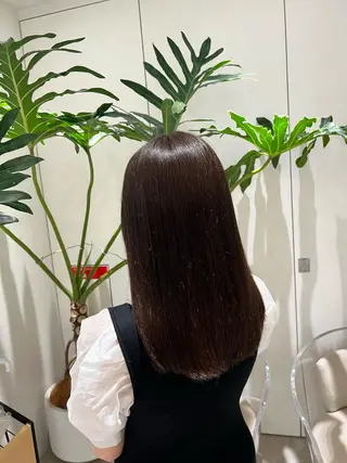 ミディアム カラー ✨髪質改善 縮毛矯正 艶髪 立川 コウキ✨のヘアスタイル