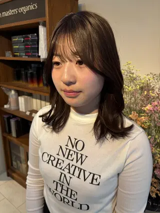 ミディアム 🦕K-two/ シノハラナルミ🦕のヘアスタイル