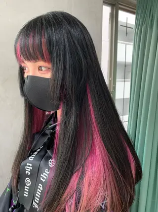 ロング カラー 立川/シールエクステ /みづきのヘアスタイル