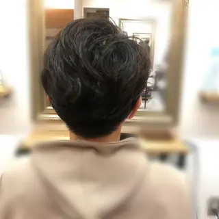 ショート パーマ 齋藤 真由のヘアスタイル