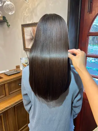 ロング 関 良太のヘアスタイル