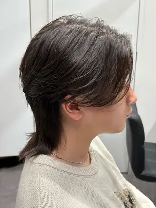 ミディアム カラー パーマ メンズ メンズパーマ特化 🔥韓国ヘア職人🔥のヘアスタイル