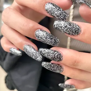 ロング m kaori𓃟のネイルデザイン