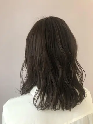 ロング カラー ヘアアレンジ 横浜Bob美容師🤎 ERINAのヘアスタイル