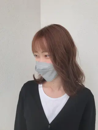 セミロング カラー SOL _Nakamuraのヘアスタイル