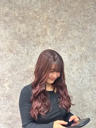 カラー ブリーチカラー/ わきたちえ🌻のヘアスタイル