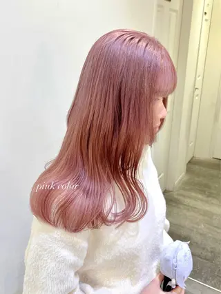 カラー ハイトーンカラー/ 長さだし🐇きょうかのヘアスタイル