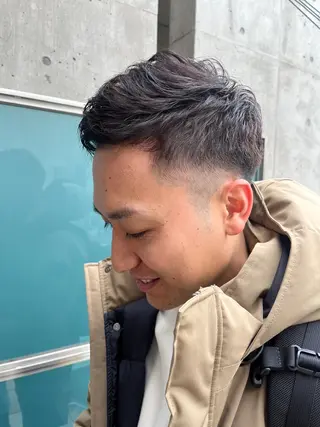 ショート カラー メンズ times salon名駅所属・久木原 ゆりのヘアスタイル