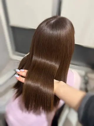 ロング ブリーチ/艶カラー/ sakura❤︎のヘアスタイル