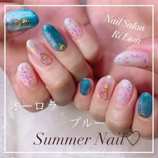 ネイル RiLion💗 Risa🦋💜のネイルデザイン