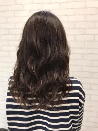 ロング カラー 中川 拓弥のヘアスタイル