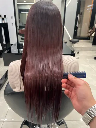 ロング パーマ hair salon Ranun髪質改善のヘアスタイル